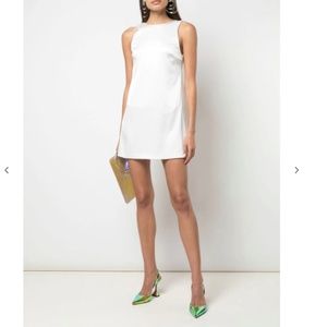 Alice + Olivia Lita Cowl-Back Shift Dress